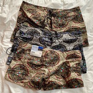 Three pairs of Patagonia women’s board shorts